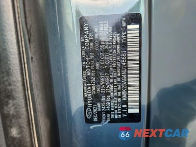 Zdjęcie 12 z 12 samochodu: 2022 HYUNDAI KONA SEL VIN:KM8K23AG4NU148681 - miniatura