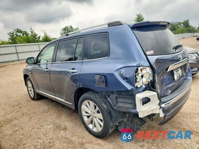 Drugie zdjęcie samochodu z przodu: 2013 TOYOTA HIGHLANDER HYBRID LIMITED VIN:JTEDC3EH7D2011950 - miniatura