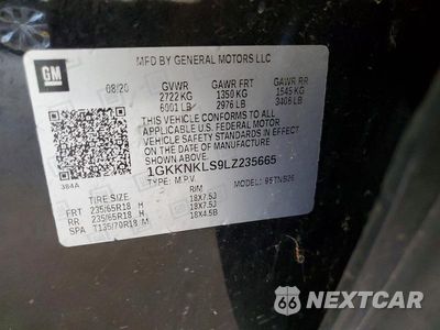 Zdjęcie 13 z 13 samochodu: 2020 GMC ACADIA SLE VIN:1GKKNKLS9LZ235665 - miniatura