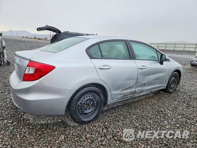 Trzecie zdjęcie samochodu z tyłu: 2012 HONDA CIVIC LX VIN:JHMFB2F51CS004343 - miniatura