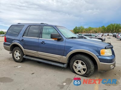 Czwarte zdjęcie samochodu z boku: 2003 FORD EXPEDITION EDDIE BAUER VIN:1FMFU18L73LA72976 - miniatura
