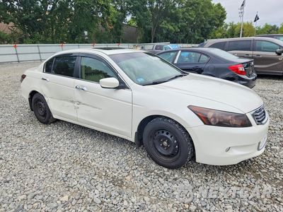 Czwarte zdjęcie samochodu z boku: 2009 HONDA ACCORD EXL VIN:1HGCP36869A033715 - miniatura
