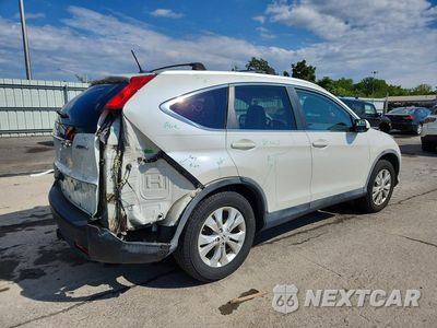 Trzecie zdjęcie samochodu z tyłu: 2014 HONDA CR-V EXL VIN:5J6RM4H70EL103813 - miniatura
