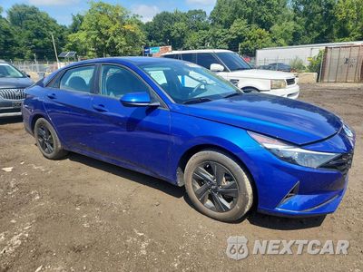 Czwarte zdjęcie samochodu z boku: 2023 HYUNDAI ELANTRA SEL VIN:KMHLM4AG9PU407107 - miniatura