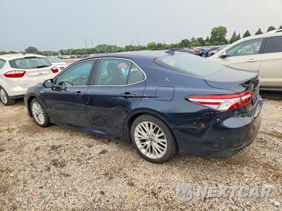 Drugie zdjęcie samochodu z przodu: 2019 TOYOTA CAMRY HYBRID XLE VIN:4T1B21HK4KU515847 - miniatura