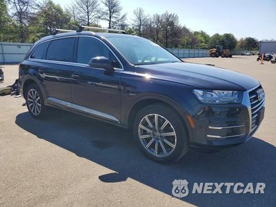 Czwarte zdjęcie samochodu z boku: 2018 AUDI Q7 PREMIUM PLUS VIN:WA1LAAF77JD001073 - miniatura
