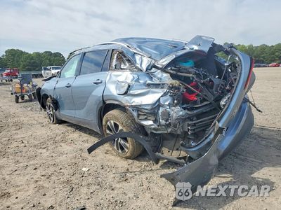 Drugie zdjęcie samochodu z przodu: 2021 TOYOTA HIGHLANDER XLE VIN:5TDGZRBH1MS142307 - miniatura