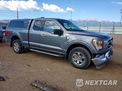 Czwarte zdjęcie samochodu z boku: 2022 FORD F150 SUPER CAB VIN:1FTFX1E55NKE14256 - miniatura