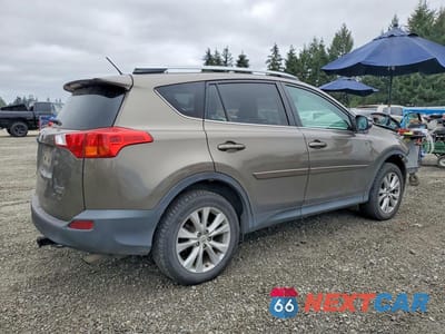 Trzecie zdjęcie samochodu z tyłu: 2015 TOYOTA RAV4 LIMITED VIN:2T3DFREV6FW246564 - miniatura