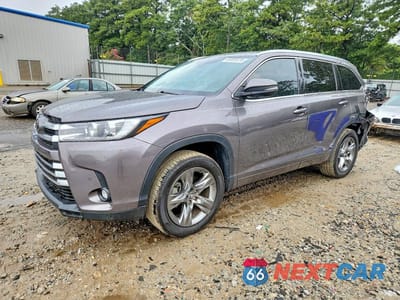 2019 TOYOTA HIGHLANDER LIMITED PLATINUM 5TDYZRFH5KS333756 - główne zdjęcie licytacji z USA - miniatura