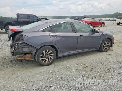 Trzecie zdjęcie samochodu z tyłu: 2018 HONDA CIVIC EX VIN:2HGFC2F72JH542832 - miniatura