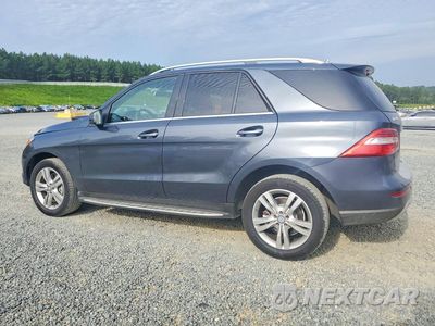 Drugie zdjęcie samochodu z przodu: 2013 MERCEDES-BENZ ML 350 VIN:4JGDA5JB5DA159197 - miniatura