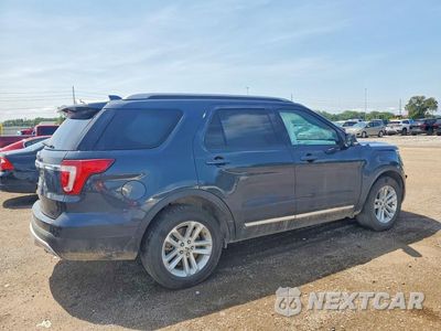 Trzecie zdjęcie samochodu z tyłu: 2017 FORD EXPLORER XLT VIN:1FM5K7D85HGE37435 - miniatura