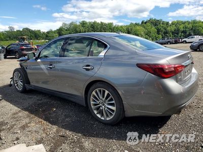 Drugie zdjęcie samochodu z przodu: 2018 INFINITI Q50 3.0T LUXE VIN:JN1EV7AR5JM444159 - miniatura