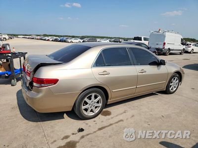 Trzecie zdjęcie samochodu z tyłu: 2003 HONDA ACCORD VIN:1HGCM665X3A068409 - miniatura