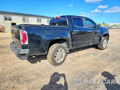 Trzecie zdjęcie samochodu z tyłu: 2019 GMC CANYON SLT VIN:1GTG5DEN6K1220848 - miniatura