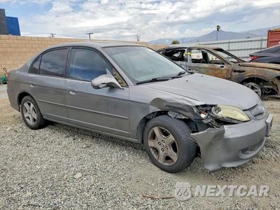 Czwarte zdjęcie samochodu z boku: 2005 HONDA CIVIC EX VIN:2HGES26765H550291 - miniatura