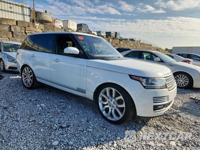 Czwarte zdjęcie samochodu z boku: 2017 LAND ROVER RANGE ROVER HSE VIN:SALGS2FV4HA374701 - miniatura