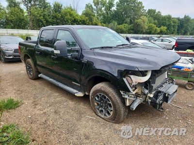 Czwarte zdjęcie samochodu z boku: 2025 FORD F150 XLT VIN:1FTFW3LD2SFB67887 - miniatura