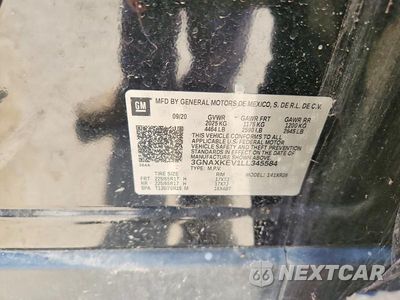 Zdjęcie 13 z 13 samochodu: 2020 CHEVROLET EQUINOX LT VIN:3GNAXKEV1LL345584 - miniatura