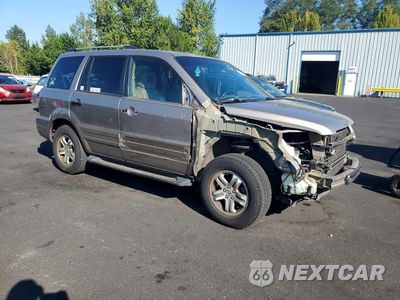 Czwarte zdjęcie samochodu z boku: 2004 HONDA PILOT EXL VIN:2HKYF18704H500774 - miniatura