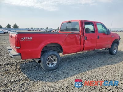 Trzecie zdjęcie samochodu z tyłu: 2001 FORD F350 SRW SUPER DUTY VIN:1FTSW31F31EA11669 - miniatura