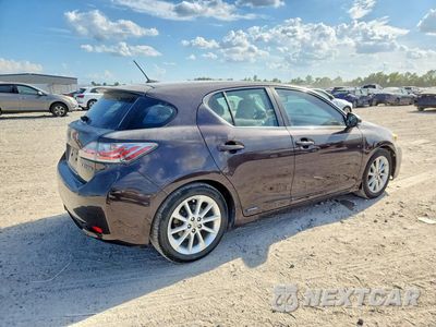 Trzecie zdjęcie samochodu z tyłu: 2011 LEXUS CT 200 VIN:JTHKD5BH6B2008297 - miniatura