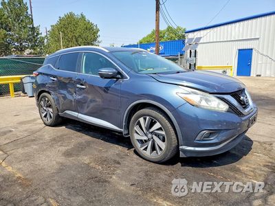Czwarte zdjęcie samochodu z boku: 2015 NISSAN MURANO PLATINUM VIN:5N1AZ2MH2FN238123 - miniatura