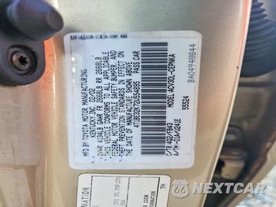 Zdjęcie 12 z 12 samochodu: 2002 TOYOTA CAMRY LE VIN:4T1BE32K72U554895 - miniatura