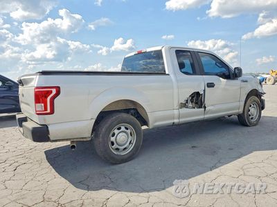 Trzecie zdjęcie samochodu z tyłu: 2017 FORD F150 SUPER CAB VIN:1FTEX1C81HKE24845 - miniatura