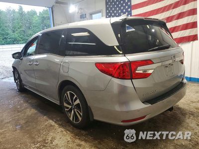 Drugie zdjęcie samochodu z przodu: 2019 HONDA ODYSSEY ELITE VIN:5FNRL6H98KB079717 - miniatura