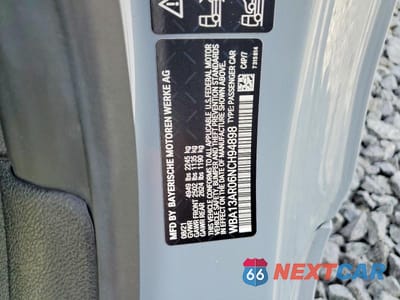 Zdjęcie 12 z 12 samochodu: 2022 BMW M440XI VIN:WBA13AR06NCH94898 - miniatura