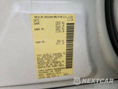Zdjęcie 12 z 12 samochodu: 2015 NISSAN ALTIMA 2.5 S VIN:1N4AL3AP6FN368886 - miniatura