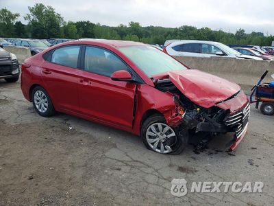Czwarte zdjęcie samochodu z boku: 2022 HYUNDAI ACCENT SE VIN:3KPC24A62NE171168 - miniatura