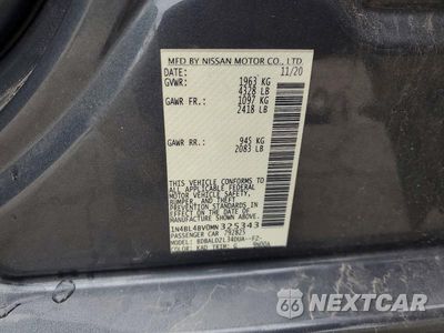 Zdjęcie 13 z 13 samochodu: 2021 NISSAN ALTIMA S VIN:1N4BL4BV0MN325343 - miniatura