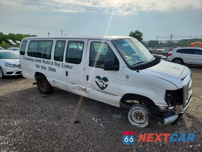 2013 FORD ECONOLINE E350 SUPER DUTY WAGON 1FBSS3BL9DDA04711 - główne zdjęcie licytacji z USA - miniatura