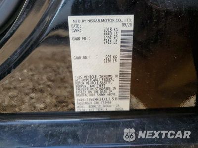 Zdjęcie 12 z 12 samochodu: 2021 NISSAN ALTIMA SL VIN:1N4BL4EW7MN301156 - miniatura