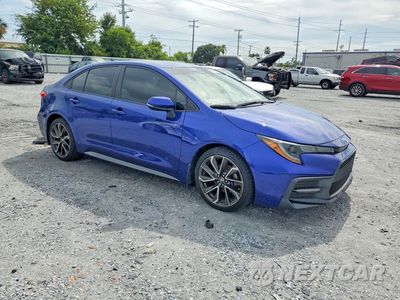 Czwarte zdjęcie samochodu z boku: 2020 TOYOTA COROLLA SE VIN:5YFS4RCE1LP029378 - miniatura