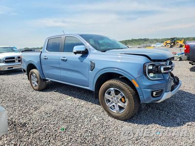 Czwarte zdjęcie samochodu z boku: 2024 FORD RANGER LARIAT VIN:1FTER4KP1RLE49650 - miniatura