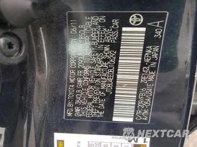 Zdjęcie 13 z 13 samochodu: 2011 TOYOTA COROLLA LE VIN:JTDBU4EE0BJ106292 - miniatura