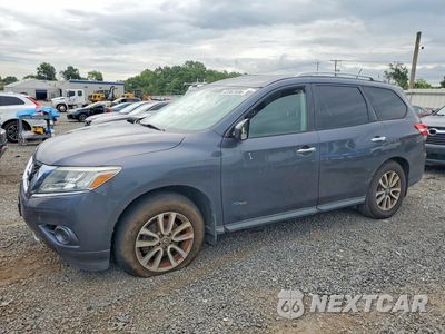 2014 NISSAN PATHFINDER HYBRID SV 5N1CR2MM0EC661783 - główne zdjęcie licytacji z USA - miniatura