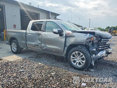 Czwarte zdjęcie samochodu z boku: 2024 CHEVROLET SILVERADO K1500 LTZ VIN:1GCUDGE8XRZ174339 - miniatura