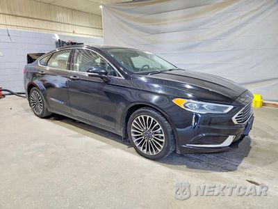 Czwarte zdjęcie samochodu z boku: 2018 FORD FUSION SE VIN:3FA6P0HD1JR192873 - miniatura