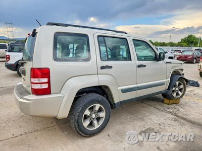 Trzecie zdjęcie samochodu z tyłu: 2008 JEEP LIBERTY SPORT VIN:1J8GN28K38W218260 - miniatura
