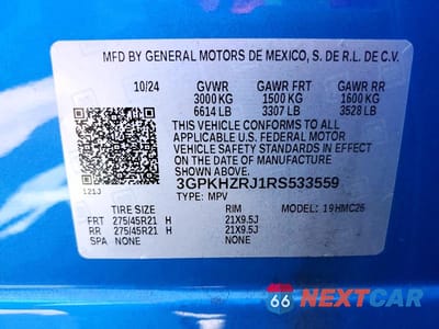 Zdjęcie 14 z 14 samochodu: 2024 HONDA PROLOGUE ELITE VIN:3GPKHZRJ1RS533559 - miniatura