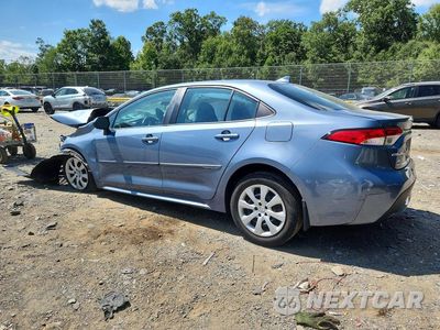 Drugie zdjęcie samochodu z przodu: 2021 TOYOTA COROLLA LE VIN:5YFEPMAE8MP164787 - miniatura