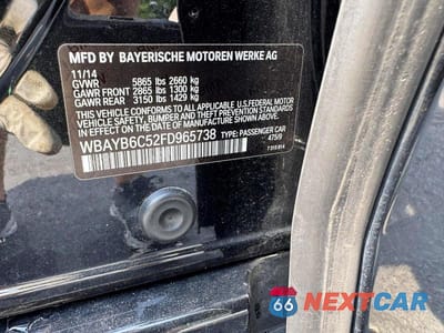 Zdjęcie 13 z 13 samochodu: 2015 BMW 750 XI VIN:WBAYB6C52FD965738 - miniatura