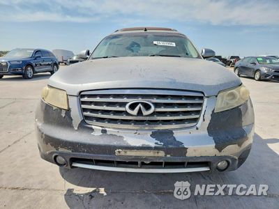 Piąte zdjęcie samochodu w środku: 2007 INFINITI FX35 BASE VIN:JNRAS08U37X102027 - miniatura