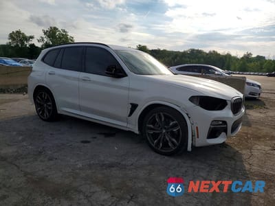 Czwarte zdjęcie samochodu z boku: 2019 BMW X3 XDRIVEM40I VIN:5UXTS3C54K0Z06315 - miniatura