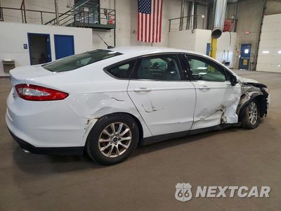 Trzecie zdjęcie samochodu z tyłu: 2016 FORD FUSION S VIN:3FA6P0G79GR172567 - miniatura
